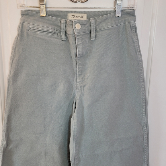 Madewell Emmett Wide Leg Crop - Picture 3 of 6